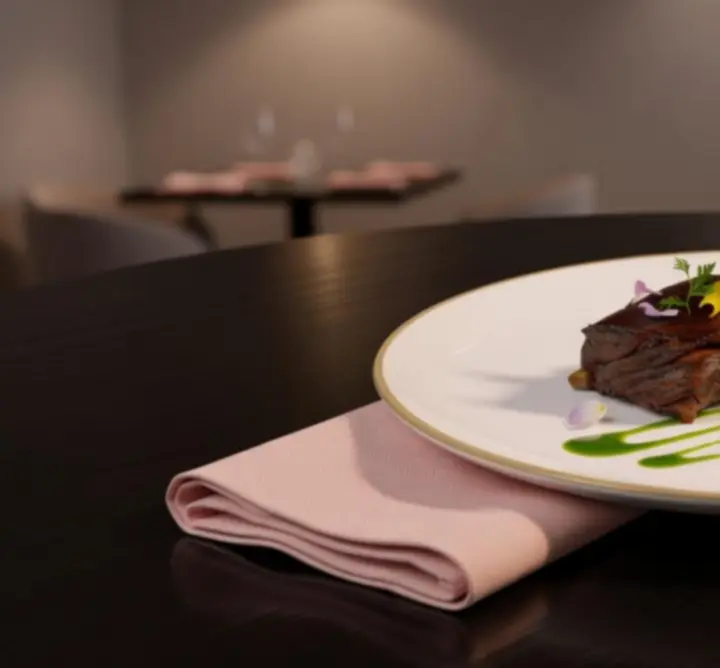 Podpisowe danie serwowane w restauracji Nocna View